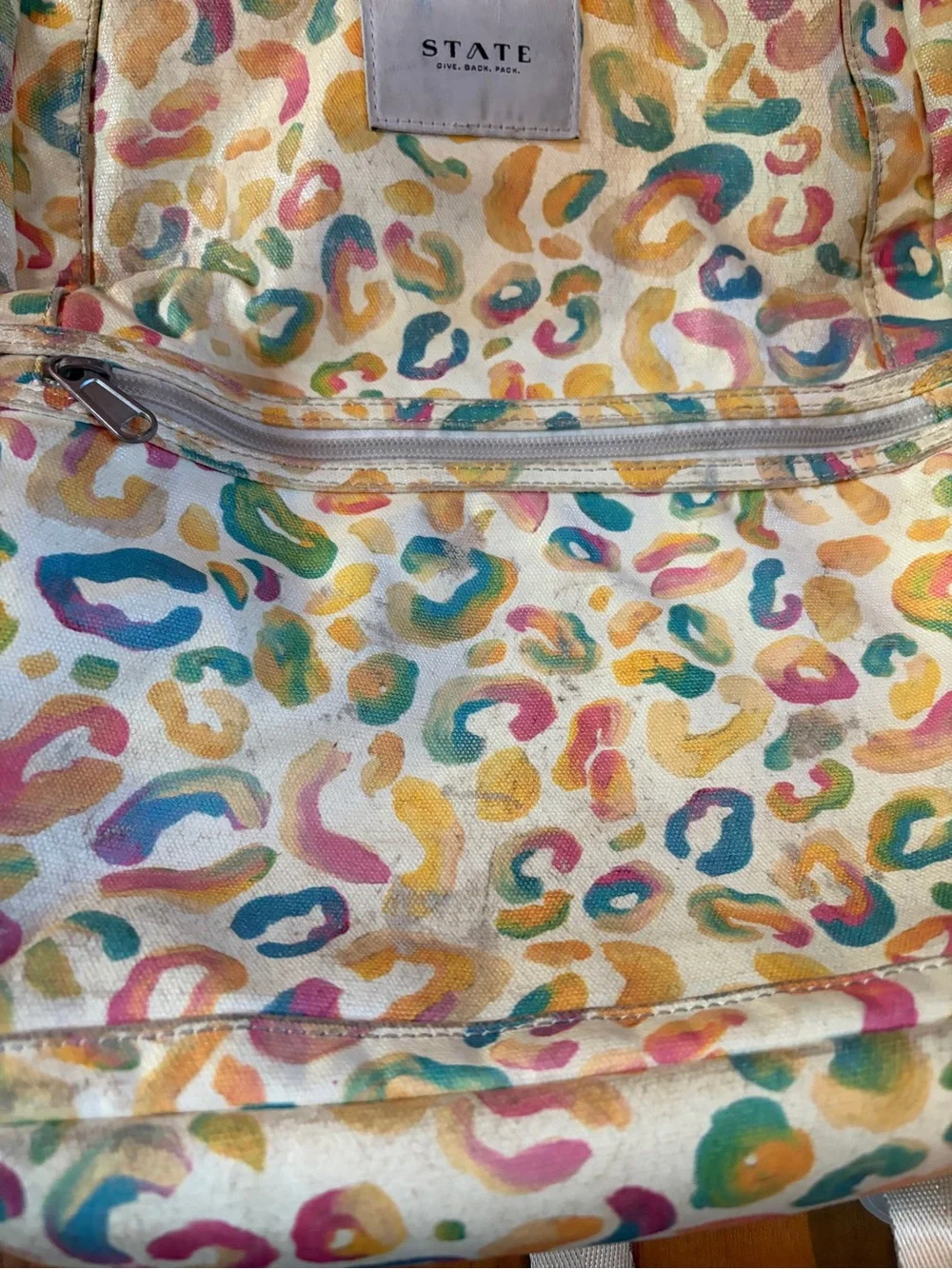 STATE Kane Kids Painterly Animal Backpack